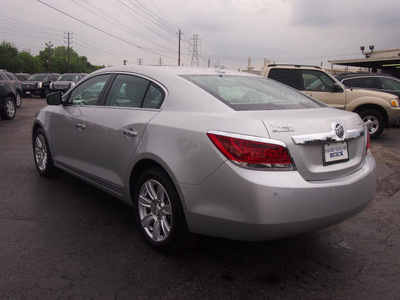 buick lacrosse 2011 silver sedan cxl gasoline 6 cylinders front wheel drive shiftable automatic 77074