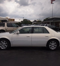 cadillac dts 2007 white sedan gasoline 8 cylinders front wheel drive automatic 77074