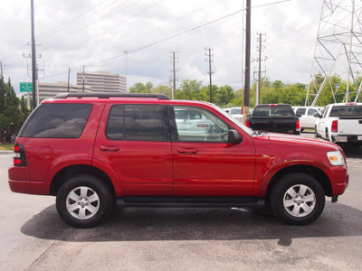 ford explorer 2009 dk  red suv xlt gasoline 6 cylinders 4 wheel drive automatic 77074