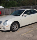 cadillac sts 2005 white sedan gasoline 6 cylinders rear wheel drive automatic 77090