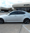 lexus is 350 2011 gray sedan gasoline 6 cylinders rear wheel drive shiftable automatic 77074