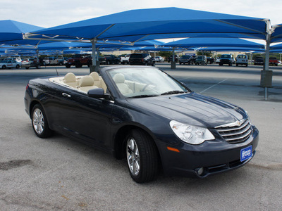 chrysler sebring 2008 blue limited gasoline 6 cylinders front wheel drive shiftable automatic 76206