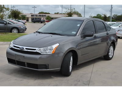 ford focus 2009 dk  gray sedan se gasoline 4 cylinders front wheel drive automatic 78233