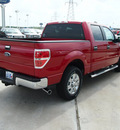 ford f 150 2012 red xlt gasoline 6 cylinders 2 wheel drive automatic 76108