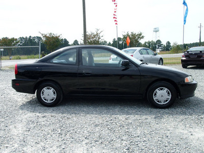 mitsubishi mirage 1998 black coupe de gasoline 4 cylinders front wheel drive 5 speed manual 27569