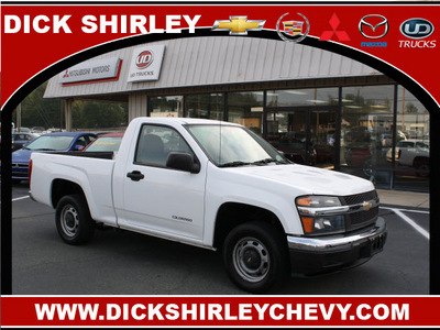 chevrolet colorado 2005 white pickup truck gasoline 4 cylinders rear wheel drive automatic 27215