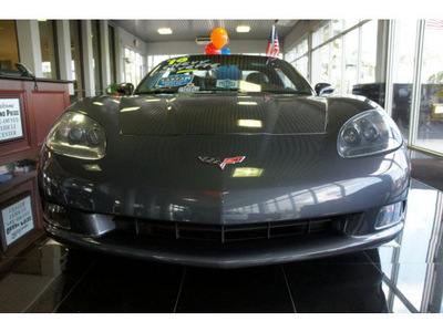 chevrolet corvette 2010 gray coupe lt gasoline 8 cylinders rear wheel drive automatic 33177