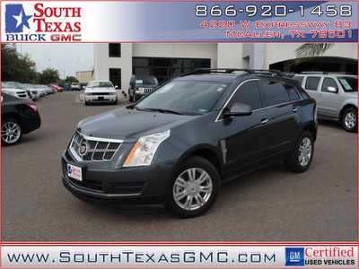 cadillac srx 2011 gray gasoline 6 cylinders front wheel drive automatic 78502