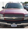 chevrolet silverado 1500 2004 red pickup truck gasoline 8 cylinders rear wheel drive automatic 78757