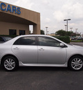 toyota corolla 2010 silver sedan s gasoline 4 cylinders front wheel drive automatic 75075