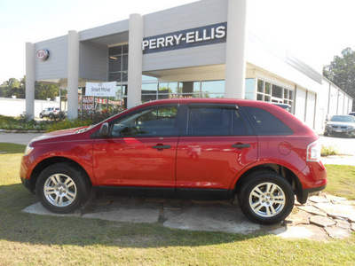 ford edge 2008 red suv se gasoline 6 cylinders front wheel drive automatic 75901