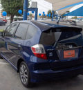 honda fit 2012 blue hatchback gasoline 4 cylinders front wheel drive automatic 79936