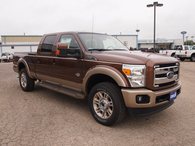 ford f 250 super duty 2012 brown lariat biodiesel 8 cylinders 4 wheel drive automatic 78861