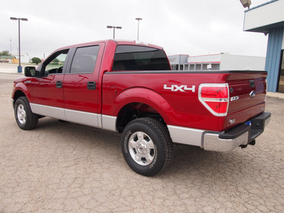 ford f 150 2013 red xlt flex fuel 8 cylinders automatic 78861