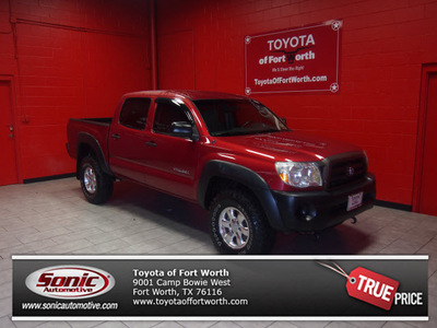 toyota tacoma 2007 red v6 gasoline 6 cylinders 4 wheel drive 6 speed manual 76116