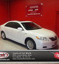 toyota camry hybrid 2007 white sedan hybrid 4 cylinders front wheel drive automatic 76116