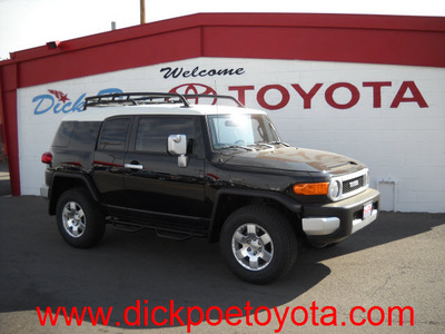 toyota fj cruiser 2010 black suv gasoline 6 cylinders 4 wheel drive automatic 79925