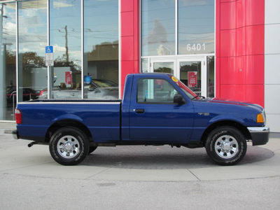 ford ranger 2004 blue pickup truck xlt gasoline 6 cylinders rear wheel drive automatic 33884