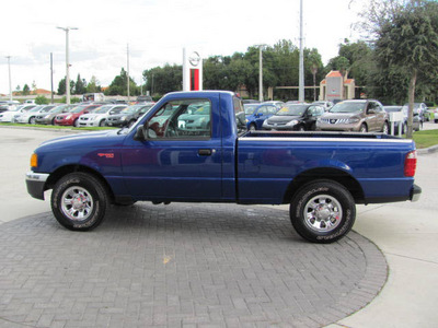 ford ranger 2004 blue pickup truck xlt gasoline 6 cylinders rear wheel drive automatic 33884
