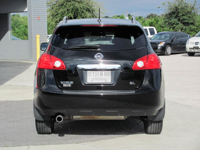 nissan rogue 2012 black sl gasoline 4 cylinders front wheel drive automatic 33884