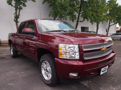 chevrolet silverado 1500 2013 dk  red 8 cylinders not specified 75075