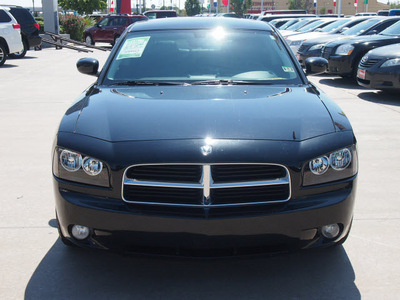 dodge charger 2010 black sedan r t gasoline 8 cylinders rear wheel drive automatic 77388