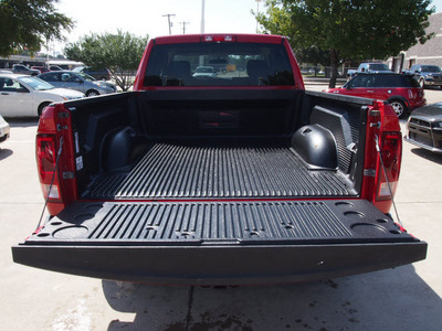 dodge ram 1500 2010 red pickup truck 8 cylinders automatic 76011