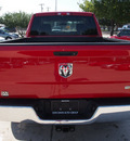dodge ram 1500 2010 red pickup truck 8 cylinders automatic 76011