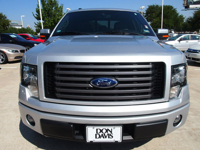 ford f 150 2011 silver fx2 8 cylinders automatic 76011