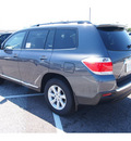 toyota highlander 2012 gray suv se gasoline 6 cylinders front wheel drive automatic 77074