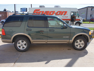 ford explorer 2004 green suv eddie bauer gasoline 8 cylinders 4 wheel drive automatic 78757