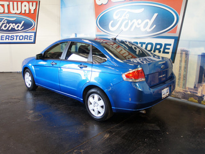 ford focus 2011 blue sedan s gasoline 4 cylinders front wheel drive automatic 75062