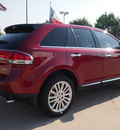 lincoln mkx 2013 red suv 6 cylinders automatic 76011