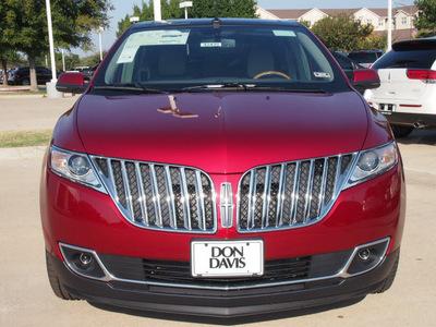 lincoln mkx 2013 red suv 6 cylinders automatic 76011