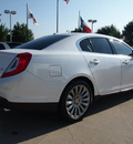 lincoln mks 2013 white sedan 6 cylinders automatic 76011