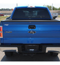 ford f 150 2010 blue xlt gasoline 8 cylinders 2 wheel drive automatic 78572