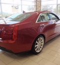 cadillac ats 2013 red sedan 2 5l luxury 4 cylinders automatic 78028