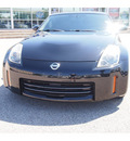 nissan 350z 2008 black coupe gasoline 6 cylinders rear wheel drive automatic 77074