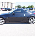 nissan 350z 2008 black coupe gasoline 6 cylinders rear wheel drive automatic 77074