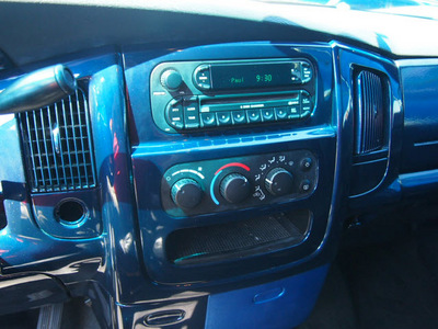 dodge ram 1500 2005 blue pickup truck laramie 8 cylinders automatic 76234