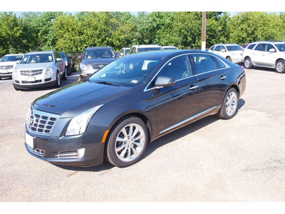 cadillac xts 2013 gray sedan luxury collection gasoline 6 cylinders front wheel drive automatic 77074