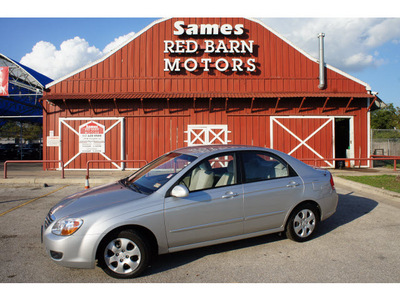 kia spectra 2008 silver sedan ex 4 cylinders automatic 78748