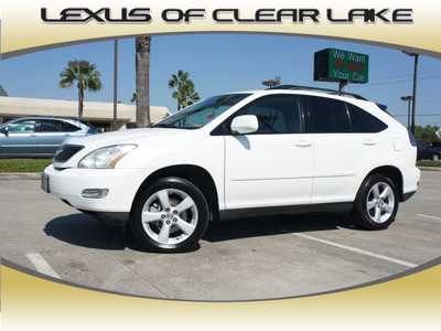 lexus rx 330 2006 white suv gasoline 6 cylinders front wheel drive automatic 77546