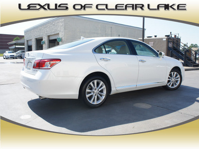 lexus es 350 2011 white sedan gasoline 6 cylinders front wheel drive automatic 77546