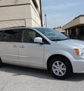 chrysler town and country 2012 silver van touring l flex fuel 6 cylinders front wheel drive automatic 76011