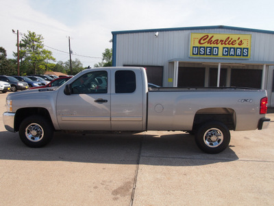 chevrolet silverado 2500hd 2007 gray lt1 gasoline 8 cylinders 4 wheel drive automatic 77340