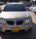 pontiac torrent 2007 beige suv gasoline 6 cylinders front wheel drive automatic 77340