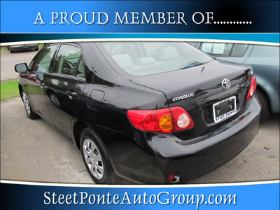 toyota corolla 2010 black sedan 4 cylinders automatic 13350