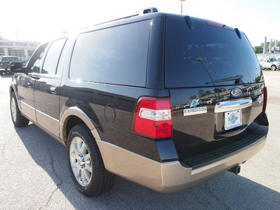 ford expedition el 2012 black suv king ranch flex fuel 8 cylinders 2 wheel drive automatic 77338