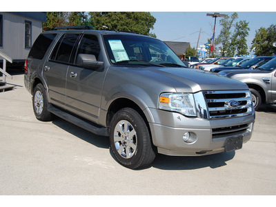 ford expedition 2009 lt  gray suv xlt 8 cylinders automatic with overdrive 77706
